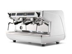 Nuova Simonelli Appia Life 2 Group with shot timer in white