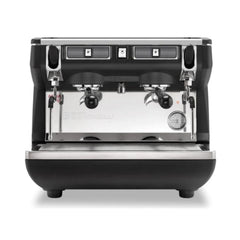 Nuova Simonelli Appia Life Compact 2 Group semi-automatic espresso machine in black