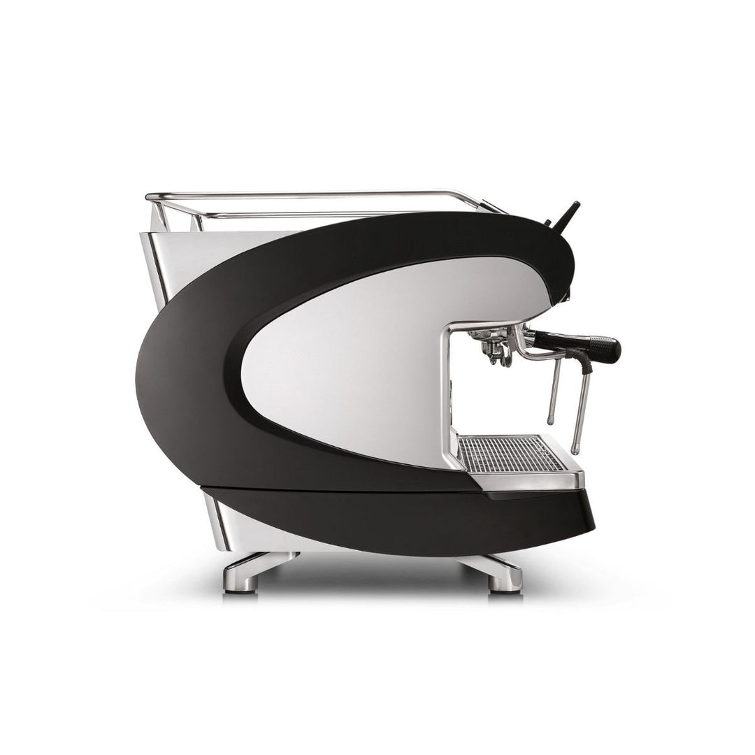 Aurelia Wave Volumetric 3 Group commercial espresso machine angled view