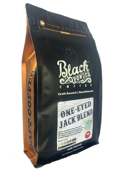 Angled Black Powder One-Eyed Jack Blend bag