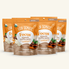 Four Sigmatic Focus Original Instant Coffee Latte — Focus Organic Coffee Latte - Original — image 4