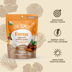 Four Sigmatic Focus Original Instant Coffee Latte — Focus Organic Coffee Latte - Original — image 6