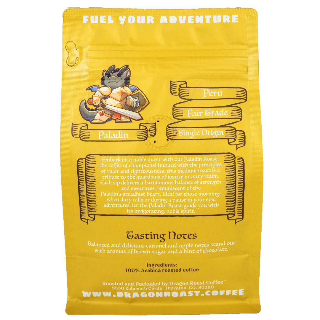 Bag of specialty roast coffee from Origin Unknown with notes of Rich Flavors