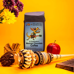 TBD El Chupacabra Mexican Chocolate Coffee coffee package