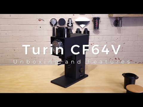 CF64V Grinder by Turin - Variable Speed Single Dose Grinder