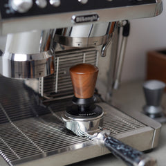 IKAPE espresso tamping and distribution accessory detail
