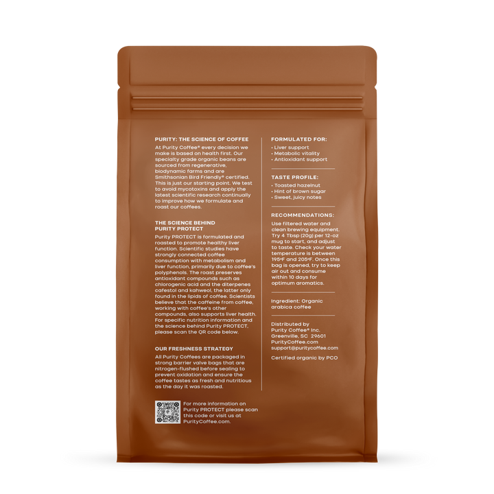 Bag of medium roast coffee from Origin Unknown with notes of Rich Flavors