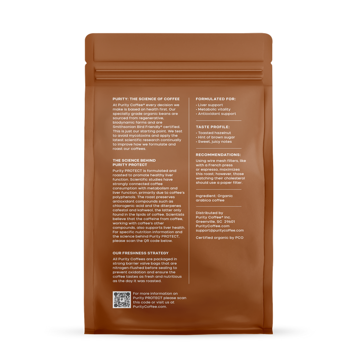 Bag of medium roast coffee from Origin Unknown with notes of Rich Flavors