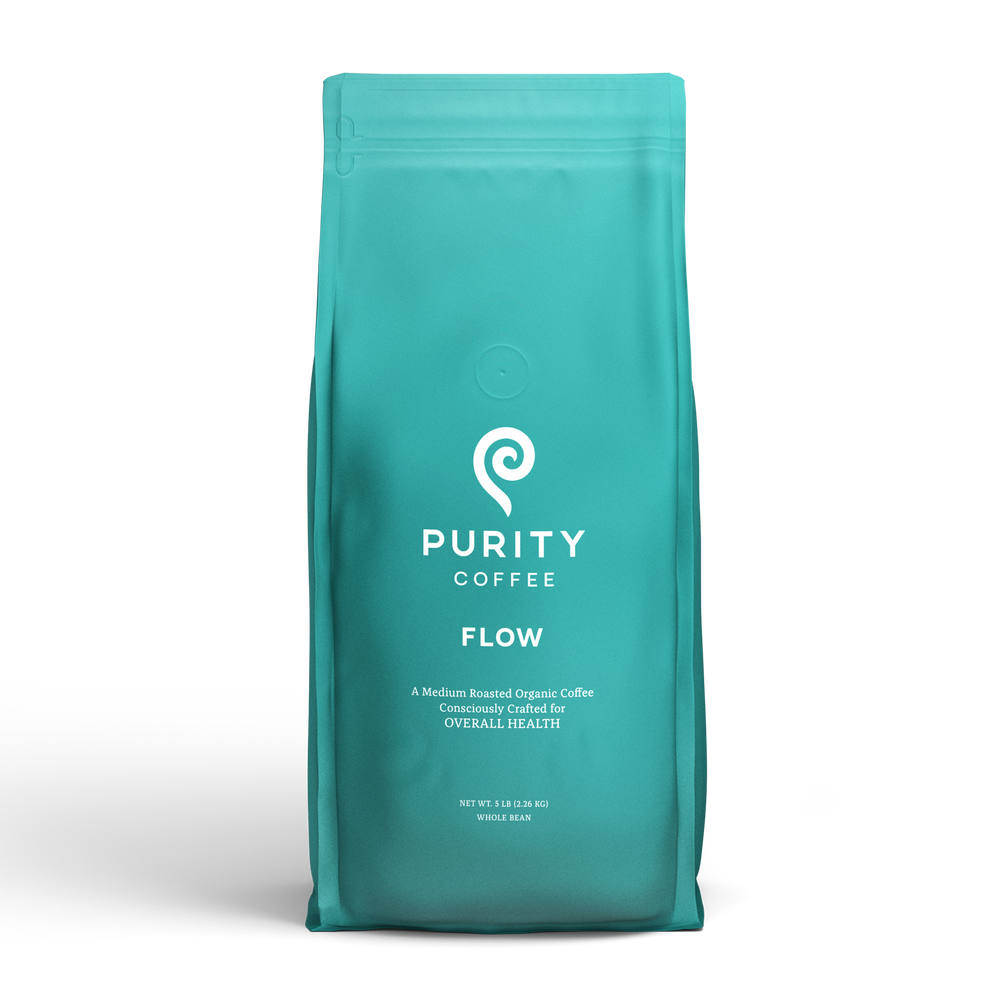 Bag of medium roast coffee from Origin Unknown with notes of Chocolate
