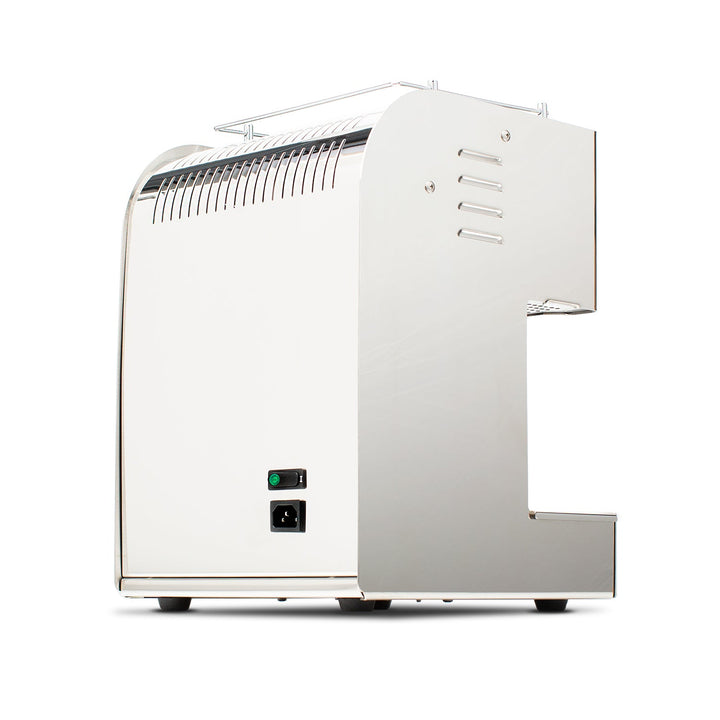 Quick Mill Silvano Evo rear panel and water reservoir access