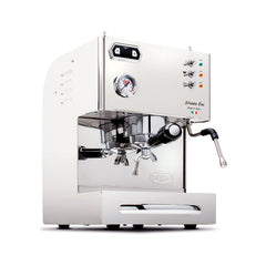 Quick Mill Silvano Evo compact stainless steel side profile