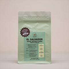 El Salvador Cup of Excellence #1 Pacamara — coffee bag front