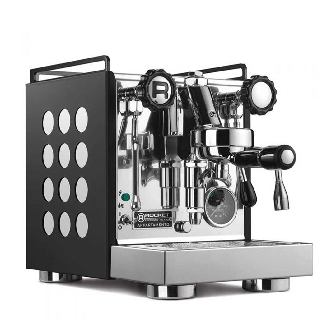 Rocket Appartamento Nera 2.0 matte black and white front view
