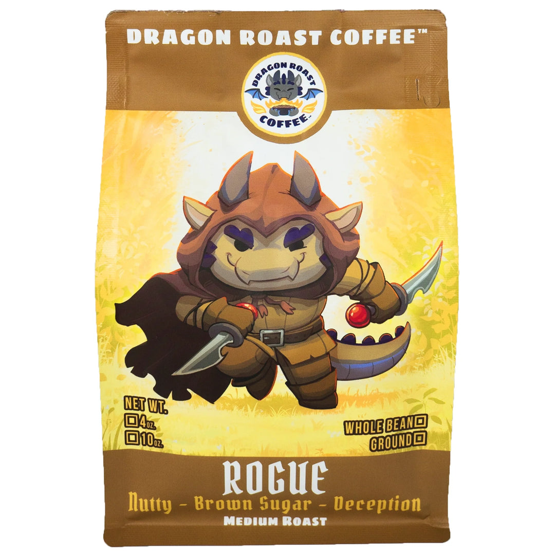 Bag of specialty roast coffee from Origin Unknown with notes of Rich Flavors