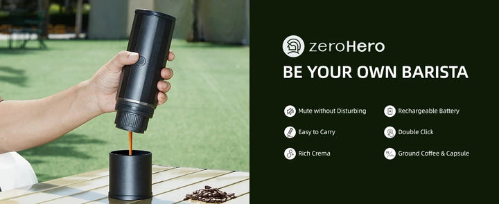 Portable Electric Espresso Maker - OVERSTOCK