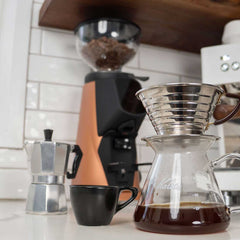 Fiorenzato AllGround Sense espresso moka and filter grind ranges