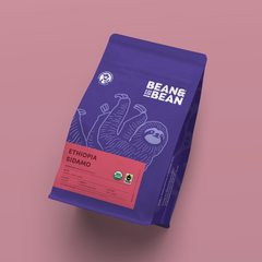 Bean & Bean Ethiopia Sidamo Organic Coffee — front package, image 1