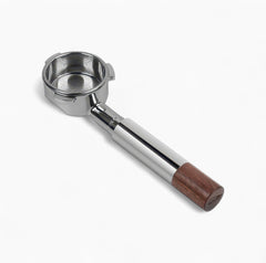 High-extraction Italian-style bottomed portafilter handle