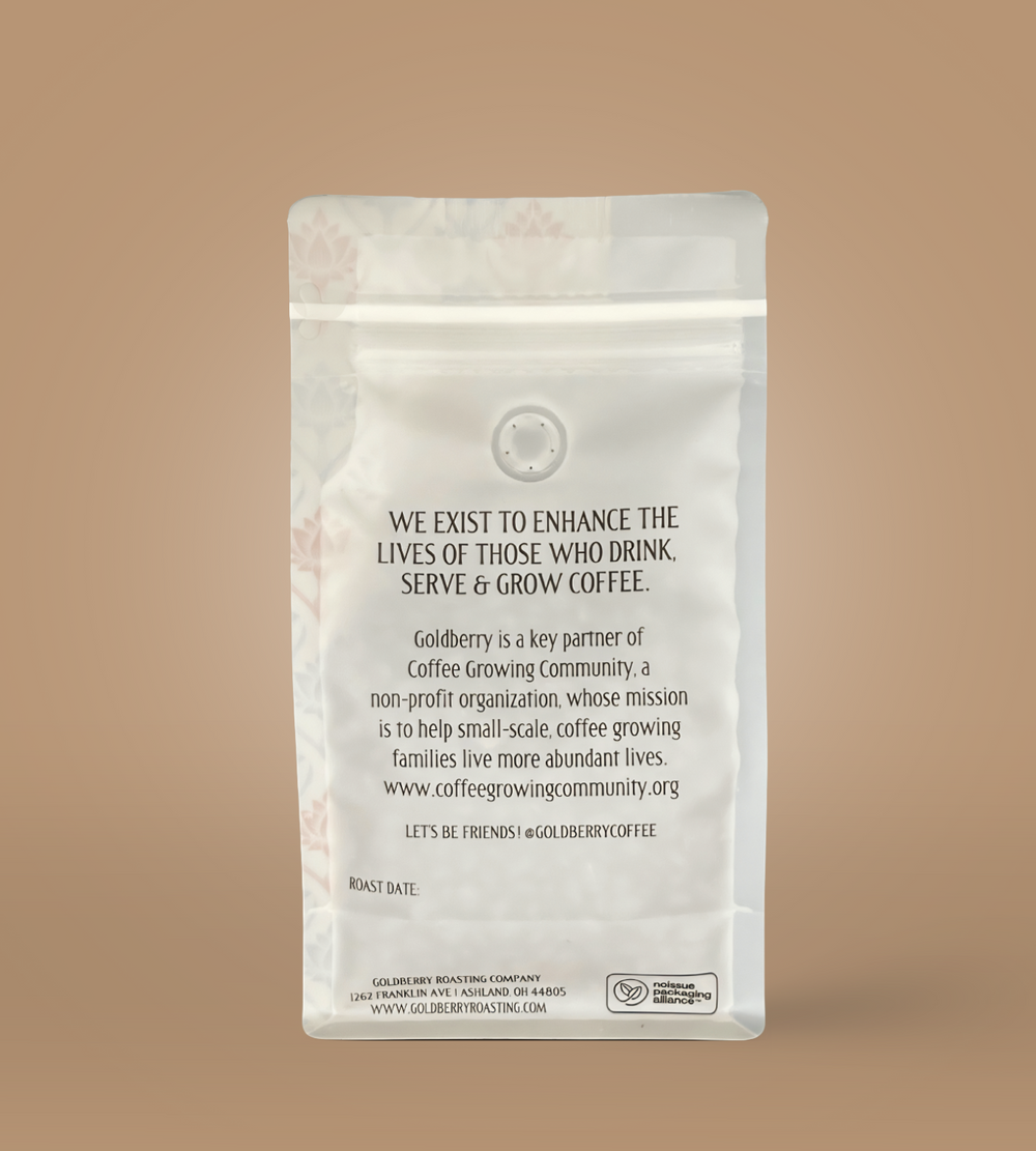 Bag of specialty roast coffee from Origin Unknown with notes of Fruity, Floral