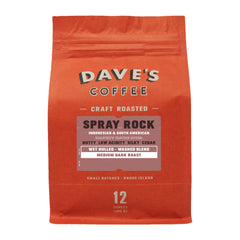 Spray Rock Medium-Dark Coffee Blend package