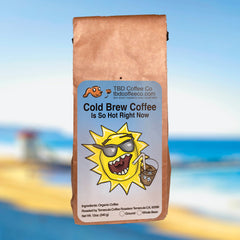 Cold Brew Is So Hot Right Now coffee in blurred summer scene