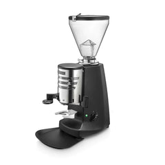 Mazzer Super Jolly V Up Timer Espresso Grinder – black grinder front view