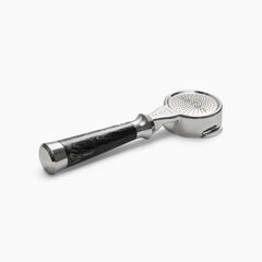 High-extraction Italian-style bottomed portafilter handle