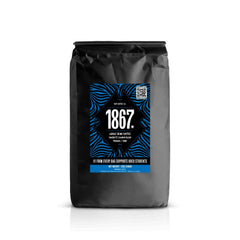 1867 Concrete Cowboy Medium-Dark Coffee Blend — whole-bean coffee bag