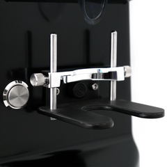 CK74 adjustable portafilter support and front control button