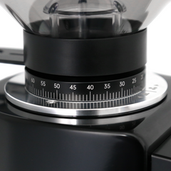 CK74 numbered grind adjustment collar below the bean hopper