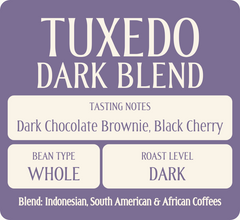 Goldberry Tuxedo Dark Coffee Blend — Bag of specialty roast coffee from Origin Unknown with notes of Chocolate — image 3
