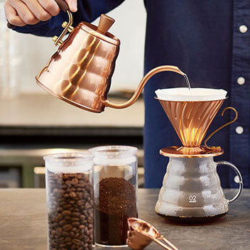 V60 Copper Coffee Dripper 02