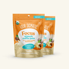 Four Sigmatic Focus Vanilla Instant Coffee Latte Focus Organic Coffee Latte - Vanilla — image 3
