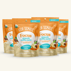 Four Sigmatic Focus Vanilla Instant Coffee Latte Focus Organic Coffee Latte - Vanilla — image 5
