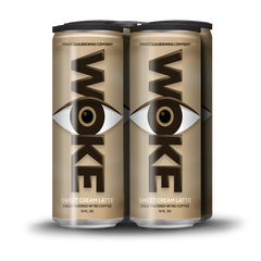 Woke oat milk canned coffee latte — image 1