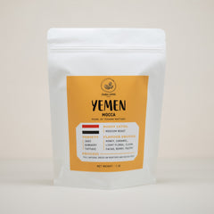 Pearl of Tehama Yemen Mattari natural coffee bag