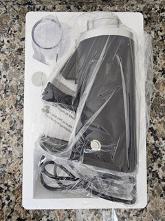 Turin DF54 grinder and accessories packed in protective foam