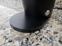 DF54 metal power button and powder-coated aluminum base