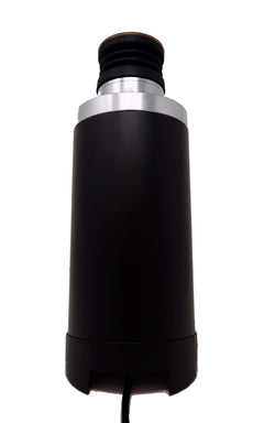 Black Turin DF64 Gen 2.7 grinder rear view with power cord