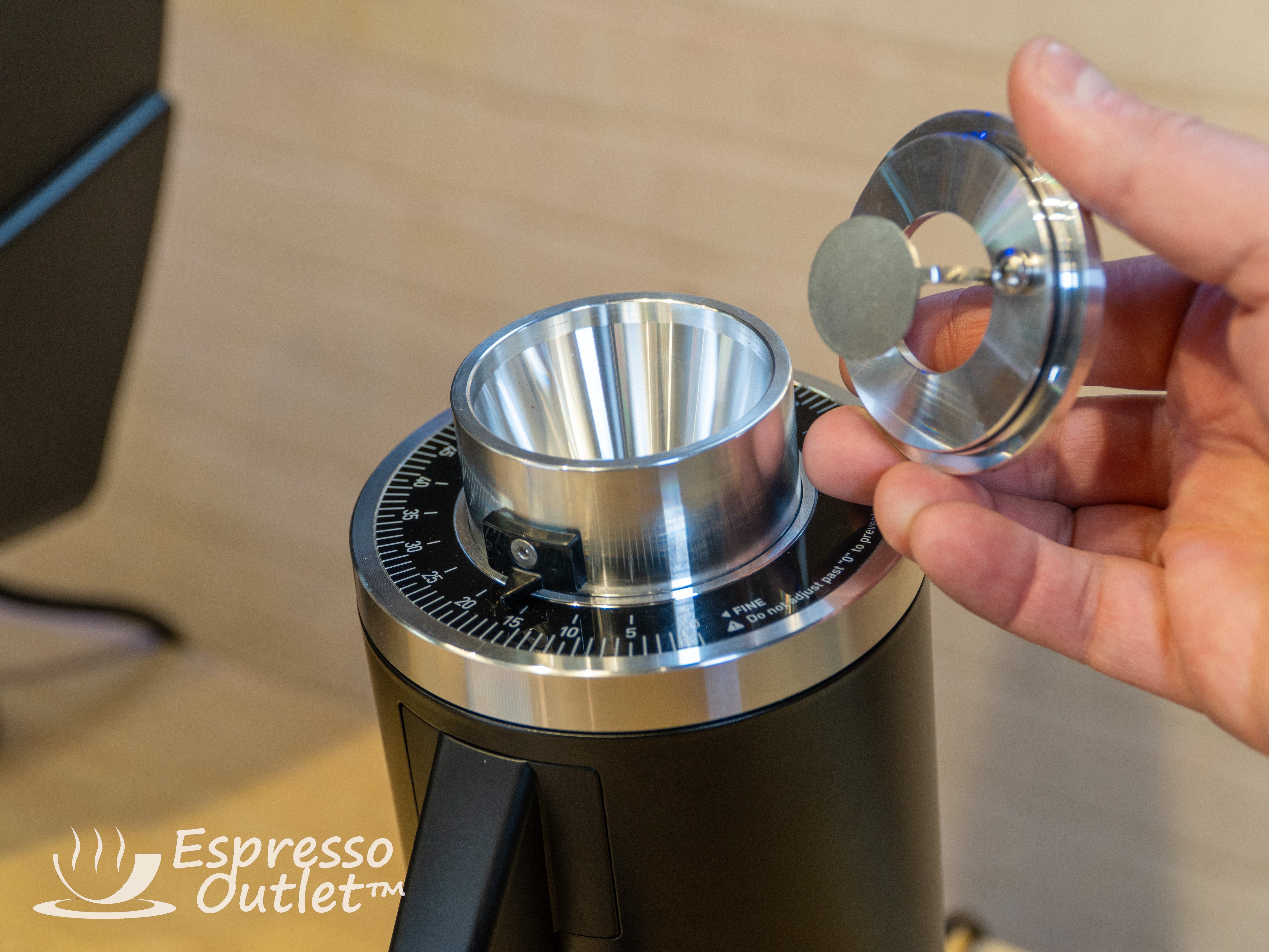 Turin DF54 v3 Single Dose Flat Burr Grinder – Espresso Outlet LLC