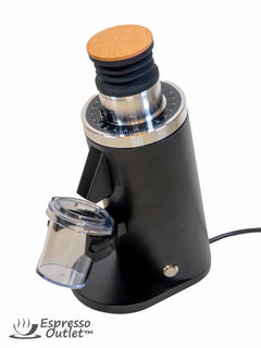 Black DF54 v4.1 side view with dosing cup and power cord